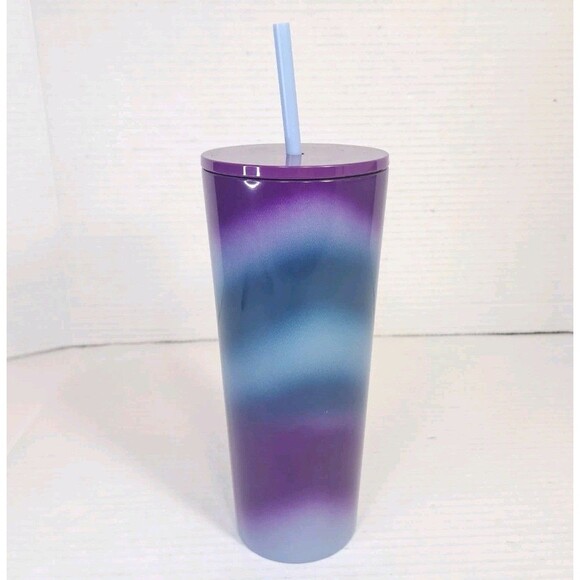Starbucks Ombre Tumbler 24oz Cup Venti Gradient Cold Reusable Limited Edition - Picture 3 of 5